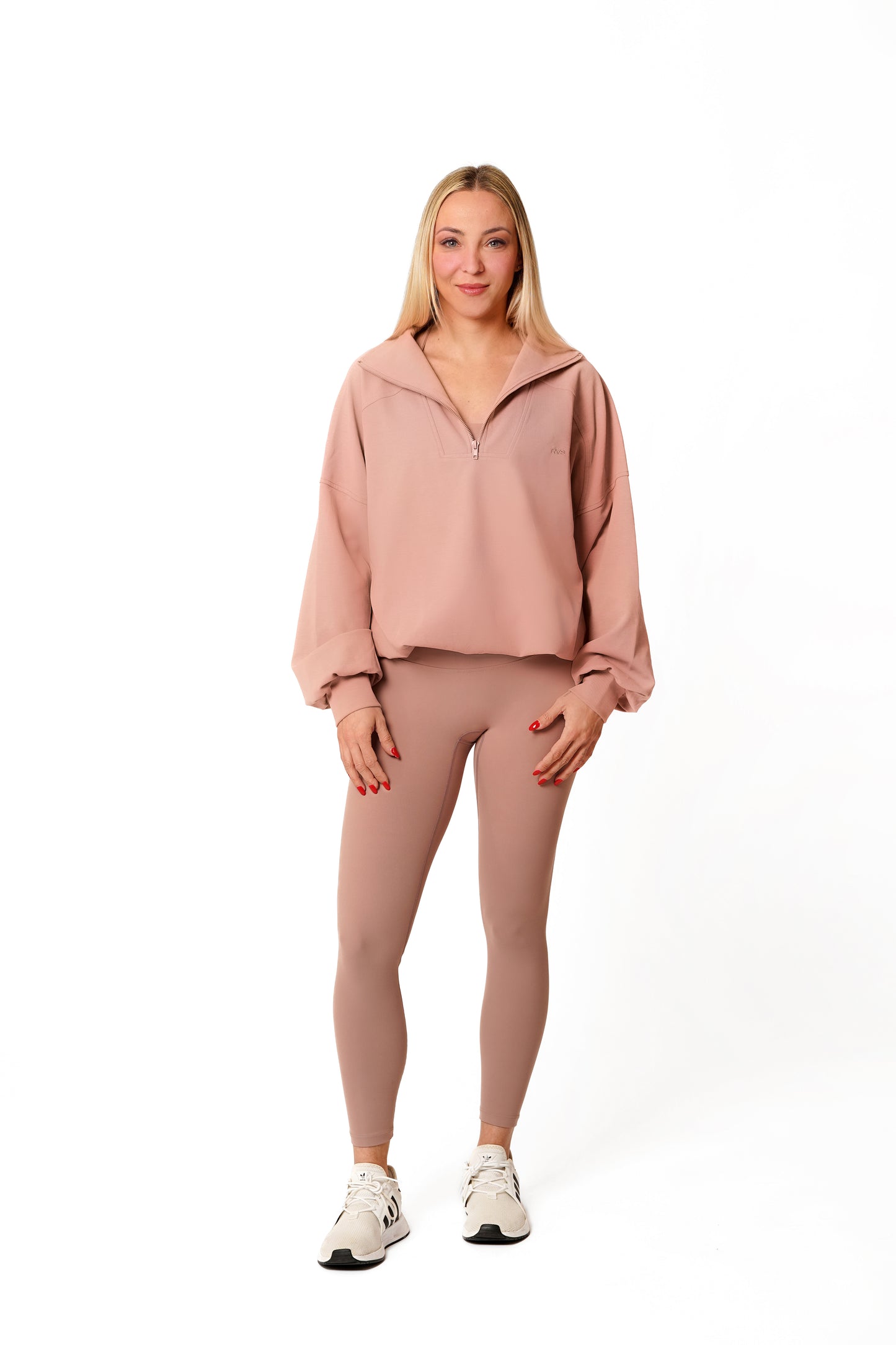 MAUVE ROSE OVERSIZE SWEATSHIRT / Limited Edition