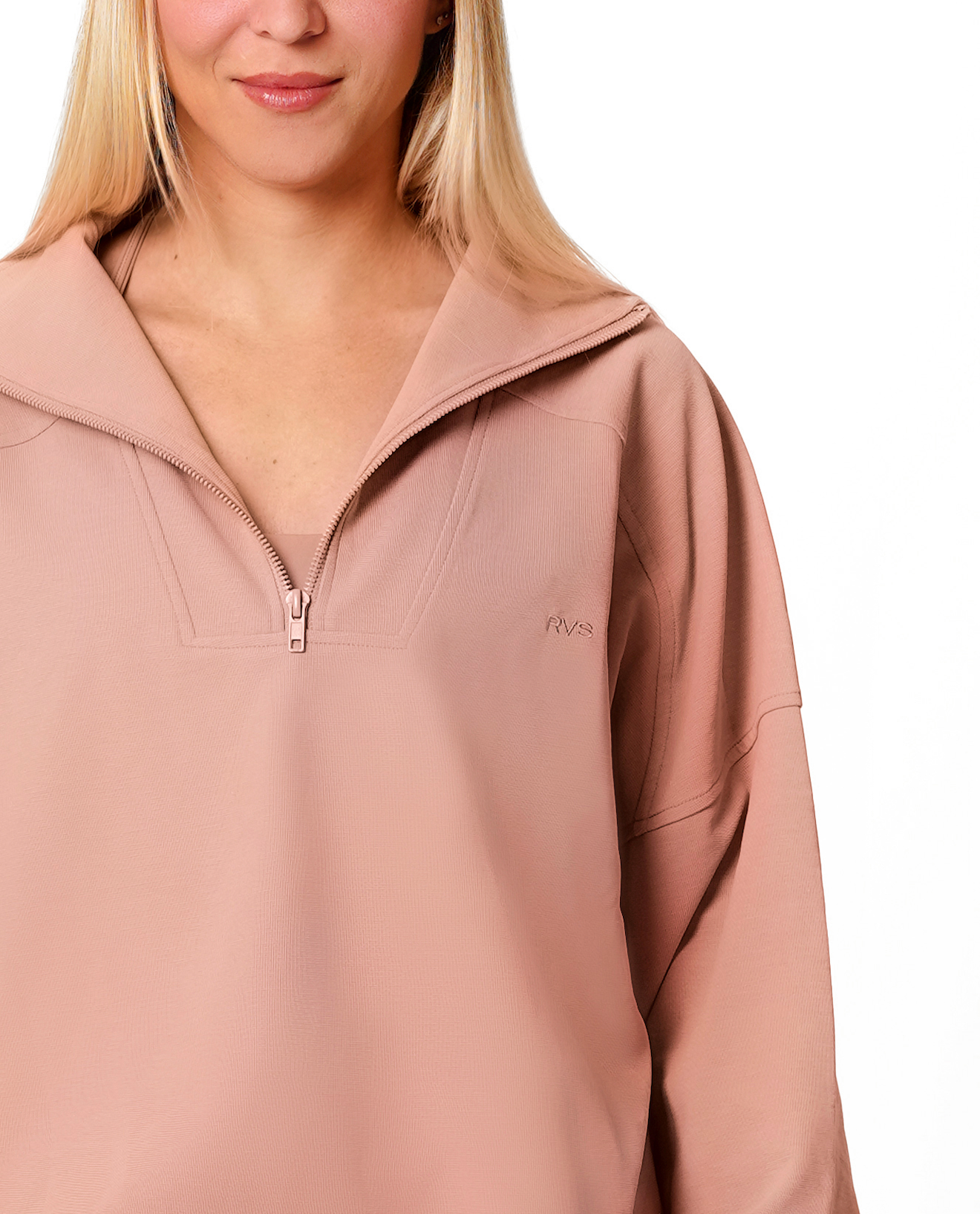 MAUVE ROSE OVERSIZE SWEATSHIRT / Limited Edition